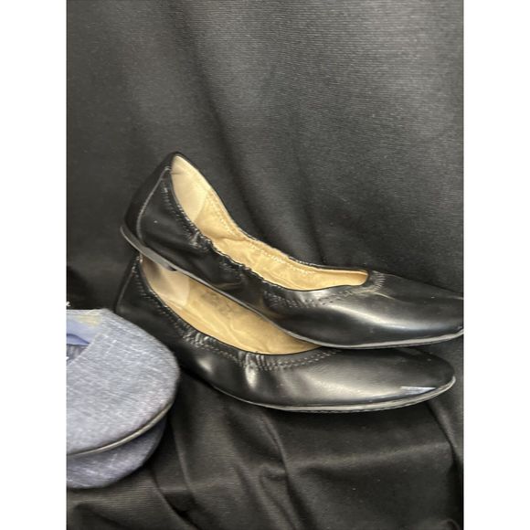 Lot 3 pr Woman's, Time and Tru, Usa size 9.5 flats. (Pre-Owned) Blue Black pink - Picture 8 of 16